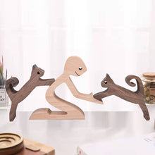 Load image into Gallery viewer, Pet Lover - Wood Sculpture Table Ornaments