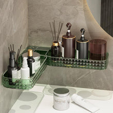 Load image into Gallery viewer, Multifunctional wall-mounted U-shaped rotating storage corner shelf