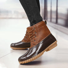 Load image into Gallery viewer, Waterproof high-top plus velvet snow boots