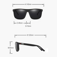 Load image into Gallery viewer, Black Frame Polarized Sunglasses