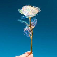 Load image into Gallery viewer, Colorful galaxy rose