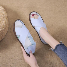 Load image into Gallery viewer, Women's soft bottom shoes in solid color