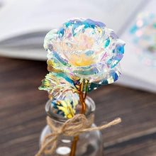Load image into Gallery viewer, Colorful galaxy rose