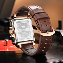Load image into Gallery viewer, Olevs® Luminous Luxury Square Business Automatic Mechanical Watch