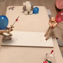 Load image into Gallery viewer, 🎈Wooden Fencing Puppets🎈