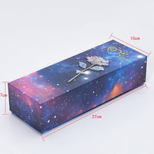 Load image into Gallery viewer, Colorful galaxy rose