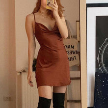 Load image into Gallery viewer, Slip Dress In Satin