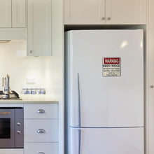 Load image into Gallery viewer, Funny Beer Fridge Vintage Sticker Sign