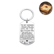 Load image into Gallery viewer, I Want All Of My Lasts To Be With You Keychain