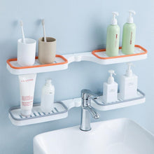 Load image into Gallery viewer, Bathroom Corner Punch-Free Rack