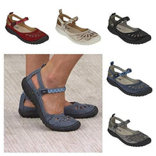 Load image into Gallery viewer, Round-Out Breathable Flat Sandals