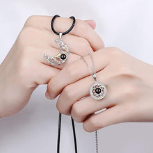 Load image into Gallery viewer, Magnet Necklace Valentine's Day Projection Necklace
