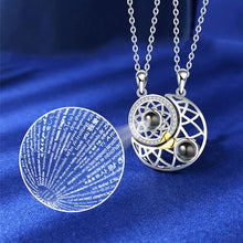 Load image into Gallery viewer, Magnet Necklace Valentine's Day Projection Necklace