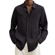 Load image into Gallery viewer, Men's Linen Regular-Fit Shirt