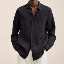 Load image into Gallery viewer, Men's Linen Regular-Fit Shirt