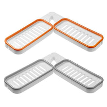 Load image into Gallery viewer, Bathroom Corner Punch-Free Rack