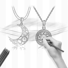 Load image into Gallery viewer, Magnet Necklace Valentine's Day Projection Necklace