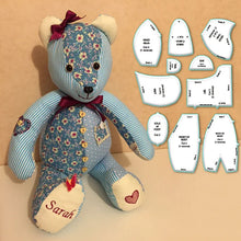 Load image into Gallery viewer, Memory Bear Template Ruler Set(10 PCS)