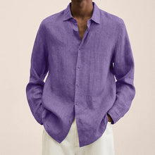 Load image into Gallery viewer, Men's Linen Regular-Fit Shirt