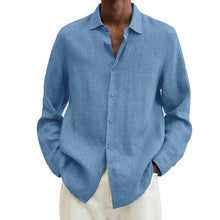 Load image into Gallery viewer, Men's Linen Regular-Fit Shirt