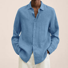 Load image into Gallery viewer, Men's Linen Regular-Fit Shirt