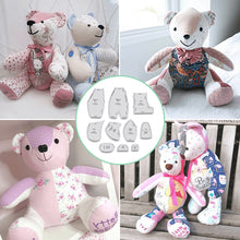 Load image into Gallery viewer, Memory Bear Template Ruler Set(10 PCS)