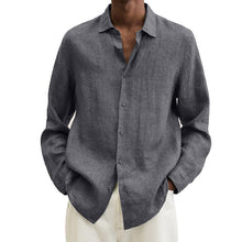 Load image into Gallery viewer, Men's Linen Regular-Fit Shirt
