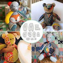 Load image into Gallery viewer, Memory Bear Template Ruler Set(10 PCS)
