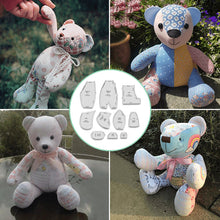 Load image into Gallery viewer, Memory Bear Template Ruler Set(10 PCS)