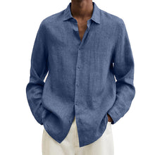 Load image into Gallery viewer, Men's Linen Regular-Fit Shirt