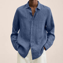 Load image into Gallery viewer, Men's Linen Regular-Fit Shirt