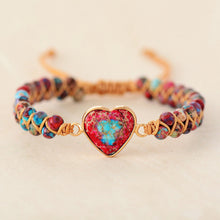 Load image into Gallery viewer, Passionate Heart Jasper Bracelet