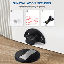 Load image into Gallery viewer, Stainless Steel Invisible Magnetic Doorstop
