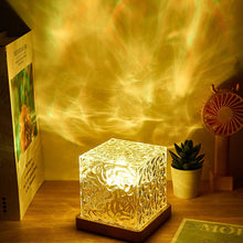 Load image into Gallery viewer, Water Wave Dynamic Projection Atmosphere Lamp