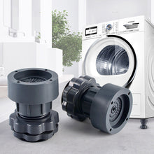 Load image into Gallery viewer, 4 Pcs Adjustable Height Washing Machine Support