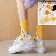 Load image into Gallery viewer, Duck Printed Cartoon Cute Socks