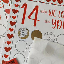Load image into Gallery viewer, Valentine Scratch Off Print
