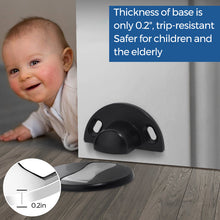 Load image into Gallery viewer, Stainless Steel Invisible Magnetic Doorstop