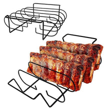 Load image into Gallery viewer, Non-Stick BBQ Rib Rack