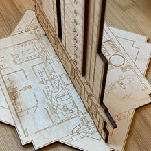 Load image into Gallery viewer, Wooden Advent Calendar Bomb Calendar