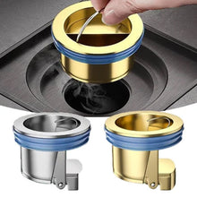 Load image into Gallery viewer, Downspout Universal Brass Floor Drain Core