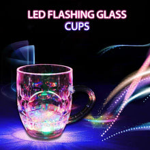 Load image into Gallery viewer, LED Flashing Glass Cups