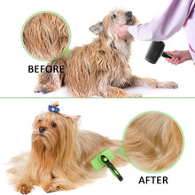 Load image into Gallery viewer, Self Cleaning Slicker Brush for Dogs Cats