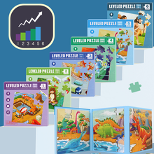 Load image into Gallery viewer, 3-in-1 Magnetic Jigsaw Puzzle Book
