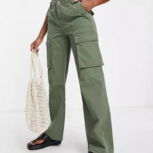 Load image into Gallery viewer, Adjustable Women's Straight Fit Cargo Pants