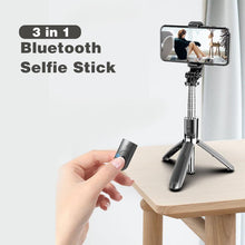 Load image into Gallery viewer, 3 in 1 Bluetooth Selfie Stick