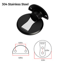Load image into Gallery viewer, Stainless Steel Invisible Magnetic Doorstop