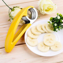 Load image into Gallery viewer, Stainless Steel Banana Cutter