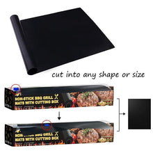 Load image into Gallery viewer, Cuttable Non-Stick BBQ Grill Mats