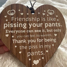 Load image into Gallery viewer, Friendship Wood Pendant Christmas Tree Decor（3pcs）